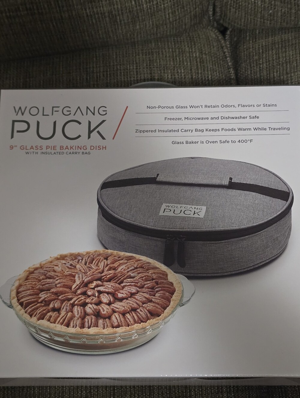 Wolfgang Puck Glass Pie Baking Dish